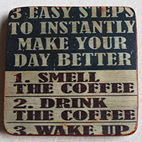 Wooden Art Print Coaster, The Original Photo Can Be Printed To The Wood, If Any Custom Photos We Can Print It, Is Made From Albesia Wood
