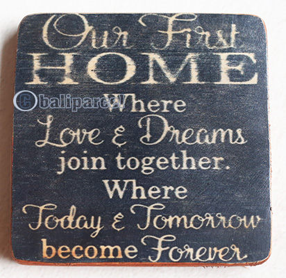 Wooden Art Print Coaster, The Original Photo Can Be Printed To The Wood, If Any Custom Photos We Can Print It, Is Made From Albesia Wood