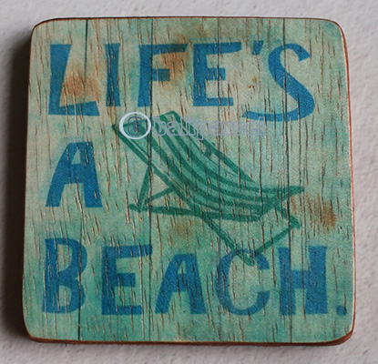 Wooden Art Print Coaster, The Original Photo Can Be Printed To The Wood, If Any Custom Photos We Can Print It, Is Made From Albesia Wood