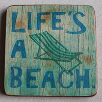 Wooden Art Print Coaster, The Original Photo Can Be Printed To The Wood, If Any Custom Photos We Can Print It, Is Made From Albesia Wood