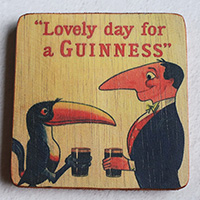 Wooden Art Print Coaster, The Original Photo Can Be Printed To The Wood, If Any Custom Photos We Can Print It, Is Made From Albesia Wood