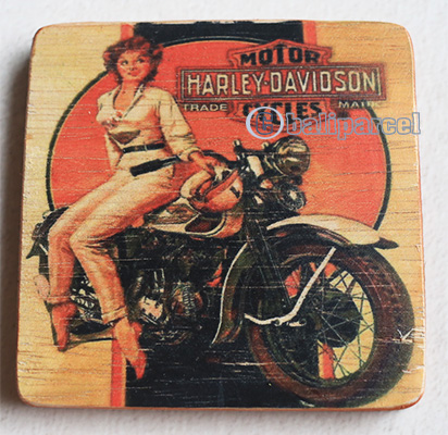 Wooden Art Print Coaster, The Original Photo Can Be Printed To The Wood, If Any Custom Photos We Can Print It, Is Made From Albesia Wood