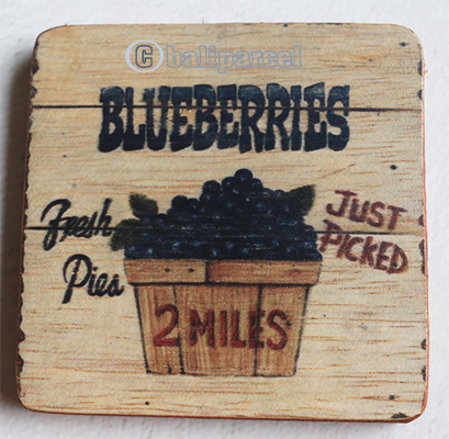 Wooden Art Print Coaster, The Original Photo Can Be Printed To The Wood, If Any Custom Photos We Can Print It, Is Made From Albesia Wood