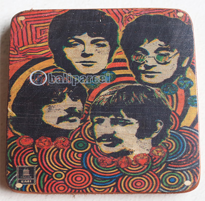 Wooden Art Print Coaster, The Original Photo Can Be Printed To The Wood, If Any Custom Photos We Can Print It, Is Made From Albesia Wood
