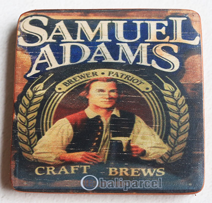 Wooden Art Print Coaster, The Original Photo Can Be Printed To The Wood, If Any Custom Photos We Can Print It, Is Made From Albesia Wood
