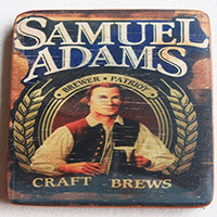 Wooden Art Print Coaster, The Original Photo Can Be Printed To The Wood, If Any Custom Photos We Can Print It, Is Made From Albesia Wood