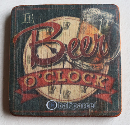 Wooden Art Print Coaster, The Original Photo Can Be Printed To The Wood, If Any Custom Photos We Can Print It, Is Made From Albesia Wood