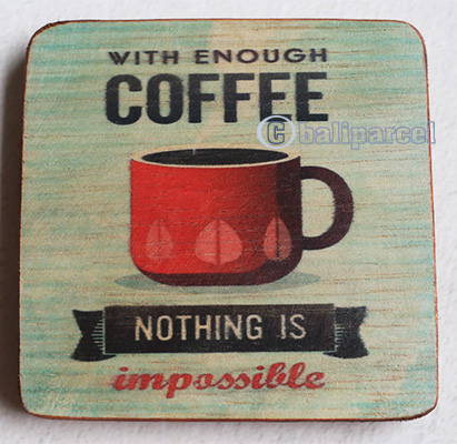 Wooden Art Print Coaster, The Original Photo Can Be Printed To The Wood, If Any Custom Photos We Can Print It, Is Made From Albesia Wood
