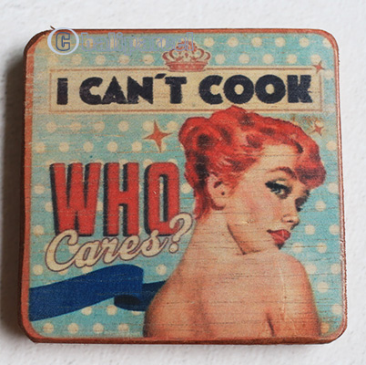 Wooden Art Print Coaster, The Original Photo Can Be Printed To The Wood, If Any Custom Photos We Can Print It, Is Made From Albesia Wood