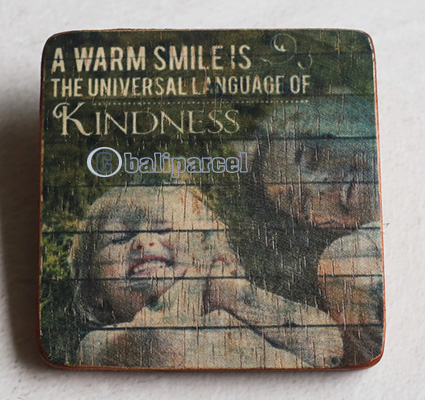 Wooden Art Print Coaster, The Original Photo Can Be Printed To The Wood, If Any Custom Photos We Can Print It, Is Made From Albesia Wood