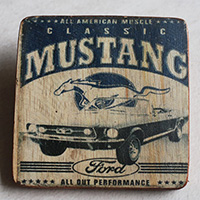 Wooden Art Print Coaster, The Original Photo Can Be Printed To The Wood, If Any Custom Photos We Can Print It, Is Made From Albesia Wood