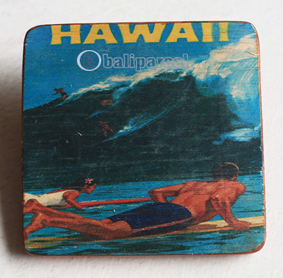 Wooden Art Print Coaster, The Original Photo Can Be Printed To The Wood, If Any Custom Photos We Can Print It, Is Made From Albesia Wood
