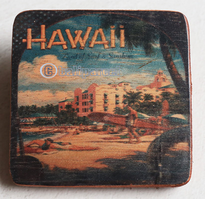 Wooden Art Print Coaster, The Original Photo Can Be Printed To The Wood, If Any Custom Photos We Can Print It, Is Made From Albesia Wood