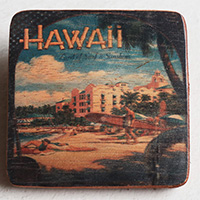 Wooden Art Print Coaster, The Original Photo Can Be Printed To The Wood, If Any Custom Photos We Can Print It, Is Made From Albesia Wood
