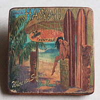 Wooden Art Print Coaster, The Original Photo Can Be Printed To The Wood, If Any Custom Photos We Can Print It, Is Made From Albesia Wood