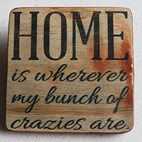 Wooden Art Print Coaster, The Original Photo Can Be Printed To The Wood, If Any Custom Photos We Can Print It, Is Made From Albesia Wood