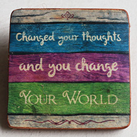 Wooden Art Print Coaster, The Original Photo Can Be Printed To The Wood, If Any Custom Photos We Can Print It, Is Made From Albesia Wood