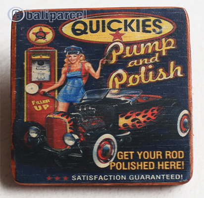 Wooden Art Print Coaster, The Original Photo Can Be Printed To The Wood, If Any Custom Photos We Can Print It, Is Made From Albesia Wood