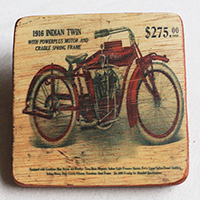 Wooden Art Print Coaster, The Original Photo Can Be Printed To The Wood, If Any Custom Photos We Can Print It, Is Made From Albesia Wood
