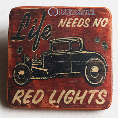 Wooden Art Print Coaster, The Original Photo Can Be Printed To The Wood, If Any Custom Photos We Can Print It, Is Made From Albesia Wood