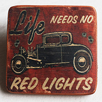 Wooden Art Print Coaster, The Original Photo Can Be Printed To The Wood, If Any Custom Photos We Can Print It, Is Made From Albesia Wood