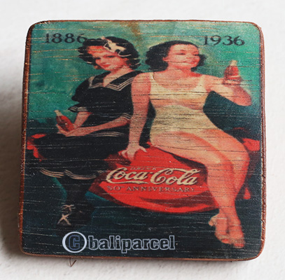 Wooden Art Print Coaster, The Original Photo Can Be Printed To The Wood, If Any Custom Photos We Can Print It, Is Made From Albesia Wood