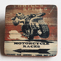 Wooden Art Print Coaster, The Original Photo Can Be Printed To The Wood, If Any Custom Photos We Can Print It, Is Made From Albesia Wood