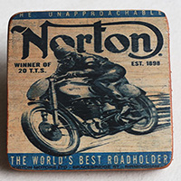 Wooden Art Print Coaster, The Original Photo Can Be Printed To The Wood, If Any Custom Photos We Can Print It, Is Made From Albesia Wood