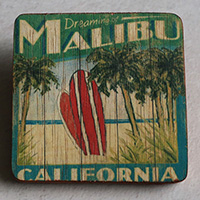 Wooden Art Print Coaster, The Original Photo Can Be Printed To The Wood, If Any Custom Photos We Can Print It, Is Made From Albesia Wood