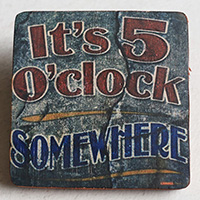 Wooden Art Print Coaster, The Original Photo Can Be Printed To The Wood, If Any Custom Photos We Can Print It, Is Made From Albesia Wood