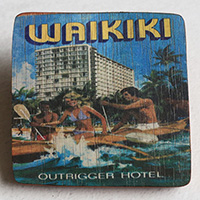 Wooden Art Print Coaster, The Original Photo Can Be Printed To The Wood, If Any Custom Photos We Can Print It, Is Made From Albesia Wood