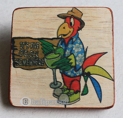 Wooden Art Print Coaster, The Original Photo Can Be Printed To The Wood, If Any Custom Photos We Can Print It, Is Made From Albesia Wood