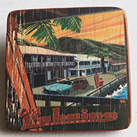 Wooden Art Print Coaster, The Original Photo Can Be Printed To The Wood, If Any Custom Photos We Can Print It, Is Made From Albesia Wood