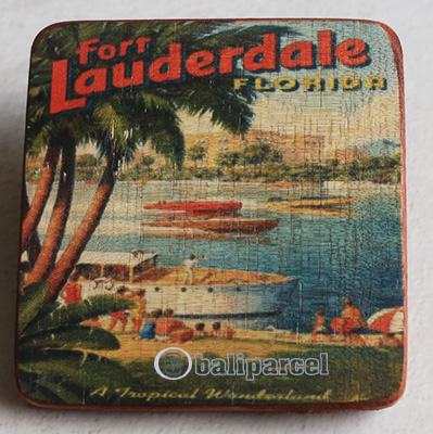 Wooden Art Print Coaster, The Original Photo Can Be Printed To The Wood, If Any Custom Photos We Can Print It, Is Made From Albesia Wood