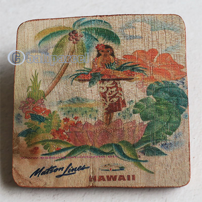 Wooden Art Print Coaster, The Original Photo Can Be Printed To The Wood, If Any Custom Photos We Can Print It, Is Made From Albesia Wood