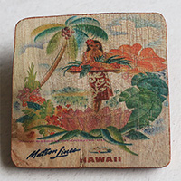 Wooden Art Print Coaster, The Original Photo Can Be Printed To The Wood, If Any Custom Photos We Can Print It, Is Made From Albesia Wood