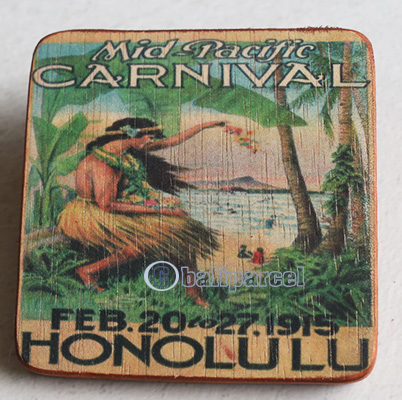 Wooden Art Print Coaster, The Original Photo Can Be Printed To The Wood, If Any Custom Photos We Can Print It, Is Made From Albesia Wood