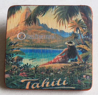 Wooden Art Print Coaster, The Original Photo Can Be Printed To The Wood, If Any Custom Photos We Can Print It, Is Made From Albesia Wood