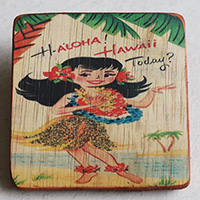 Wooden Art Print Coaster, The Original Photo Can Be Printed To The Wood, If Any Custom Photos We Can Print It, Is Made From Albesia Wood
