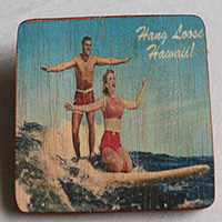 Wooden Art Print Coaster, The Original Photo Can Be Printed To The Wood, If Any Custom Photos We Can Print It, Is Made From Albesia Wood