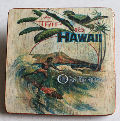 Wooden Art Print Coaster, The Original Photo Can Be Printed To The Wood, If Any Custom Photos We Can Print It, Is Made From Albesia Wood