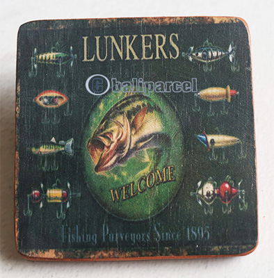 Wooden Art Print Coaster, The Original Photo Can Be Printed To The Wood, If Any Custom Photos We Can Print It, Is Made From Albesia Wood