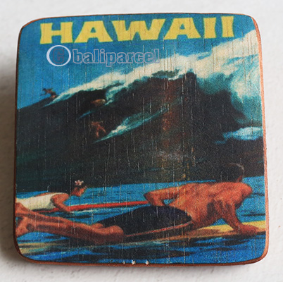 Wooden Art Print Coaster, The Original Photo Can Be Printed To The Wood, If Any Custom Photos We Can Print It, Is Made From Albesia Wood