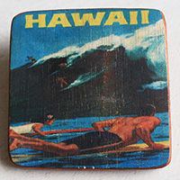 Wooden Art Print Coaster, The Original Photo Can Be Printed To The Wood, If Any Custom Photos We Can Print It, Is Made From Albesia Wood