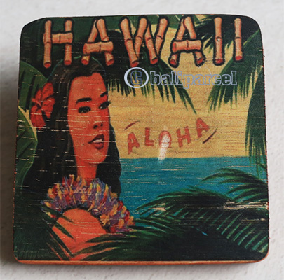 Wooden Art Print Coaster, The Original Photo Can Be Printed To The Wood, If Any Custom Photos We Can Print It, Is Made From Albesia Wood