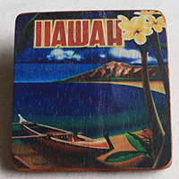 Wooden Art Print Coaster, The Original Photo Can Be Printed To The Wood, If Any Custom Photos We Can Print It, Is Made From Albesia Wood