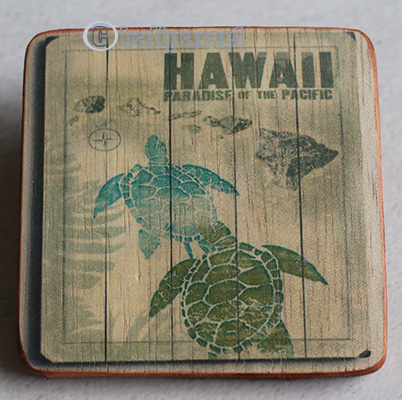 Wooden Art Print Coaster, The Original Photo Can Be Printed To The Wood, If Any Custom Photos We Can Print It, Is Made From Albesia Wood