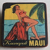 Wooden Art Print Coaster, The Original Photo Can Be Printed To The Wood, If Any Custom Photos We Can Print It, Is Made From Albesia Wood