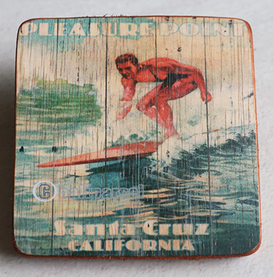 Wooden Art Print Coaster, The Original Photo Can Be Printed To The Wood, If Any Custom Photos We Can Print It, Is Made From Albesia Wood