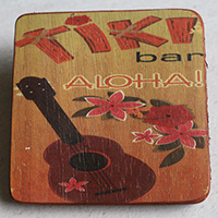 Wooden Art Print Coaster, The Original Photo Can Be Printed To The Wood, If Any Custom Photos We Can Print It, Is Made From Albesia Wood